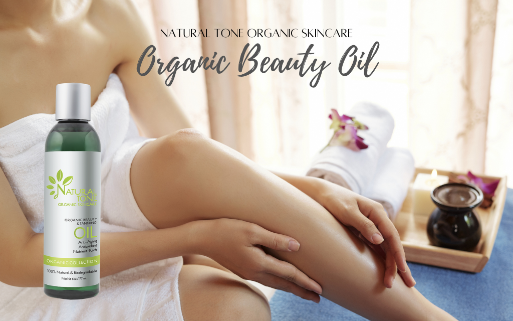 The key to youthful, beautiful skin...the Organic Beauty Oil!