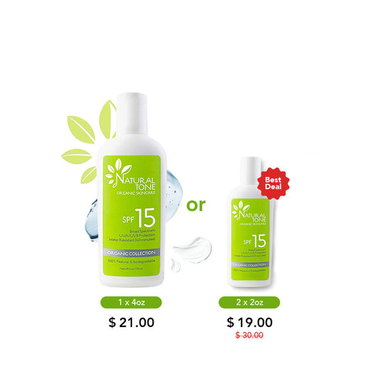 SPF 15 Natural Sunscreen 4oz