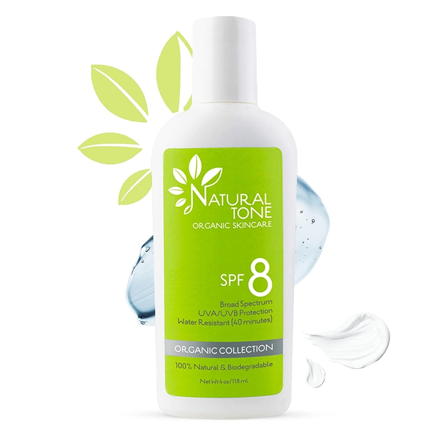 SPF 8 Natural Sunscreen 6oz