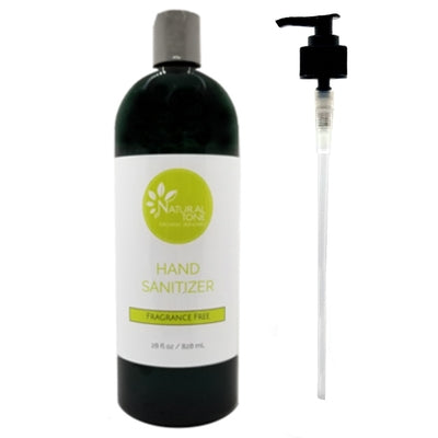 Jumbo Size 28oz Hand Sanitizer Gel - Natural Tone Organic Skincare